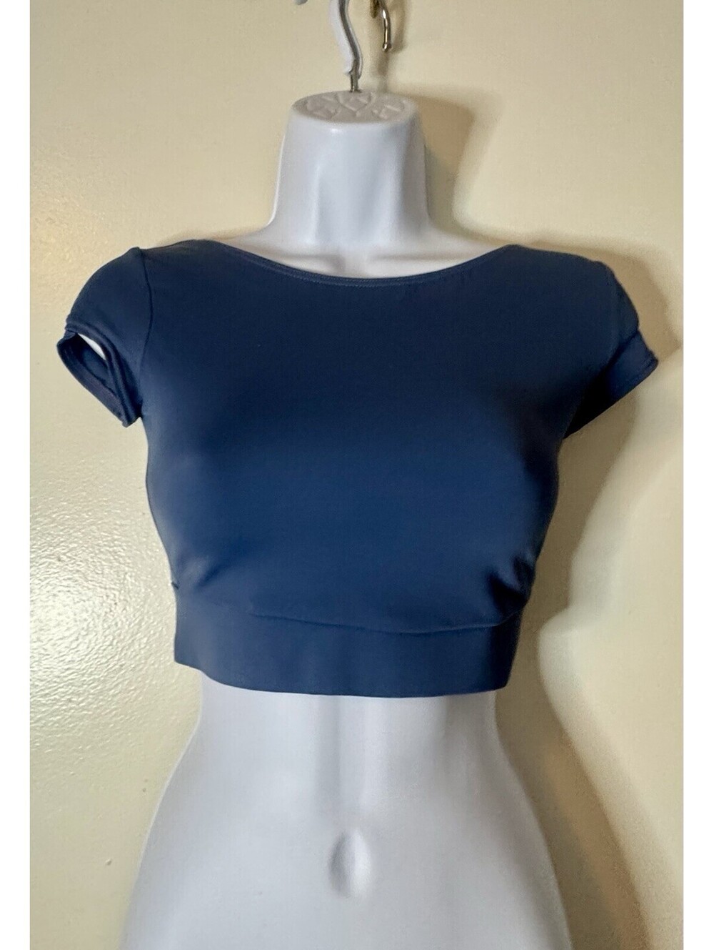 Weissman Balera Dancewear Knotted Bow Back Crop Top 14282 Size Womans Small